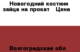 Новогодний костюм зайца на прокат › Цена ­ 350 - Волгоградская обл. Одежда, обувь и аксессуары » Другое   . Волгоградская обл.